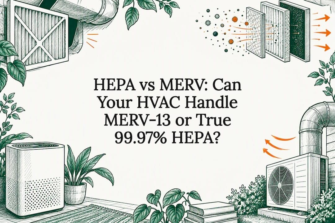 HEPA vs MERV: Can Your HVAC Handle MERV-13 or True 99.97% HEPA?