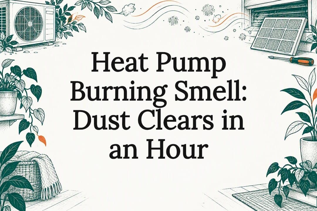 Heat Pump Burning Smell: Dust Clears in an Hour