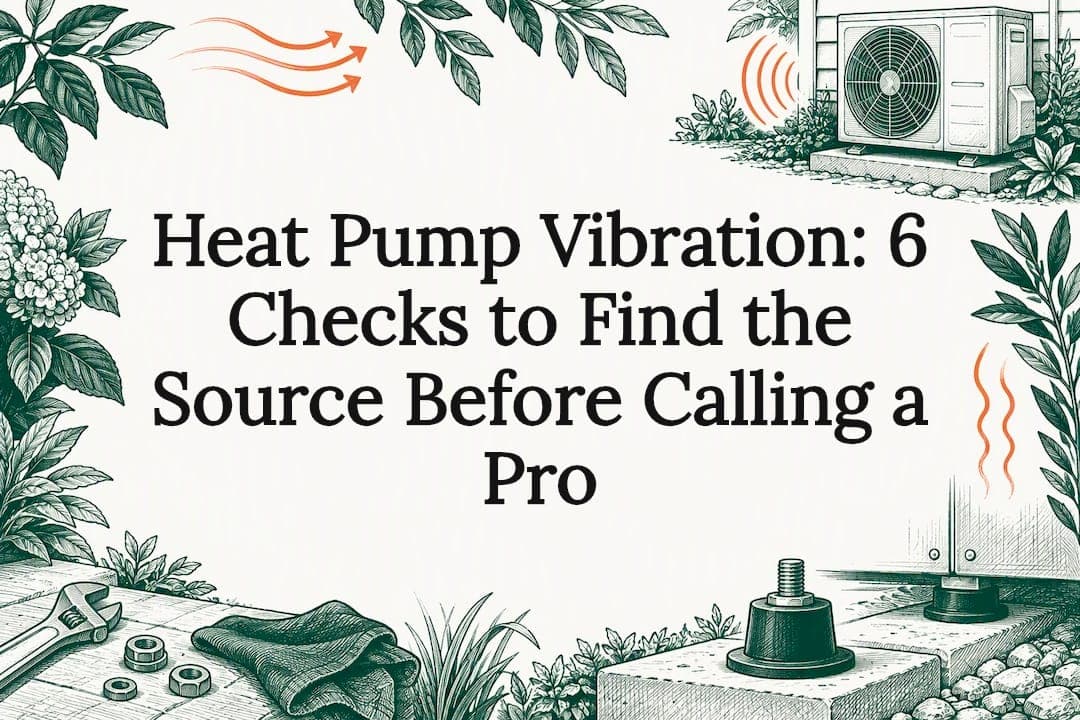 Heat Pump Vibration: 6 Checks to Find the Source Before Calling a Pro