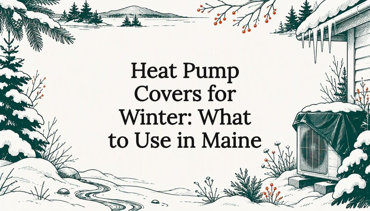 Heat Pump Covers for Winter: What to Use in Maine