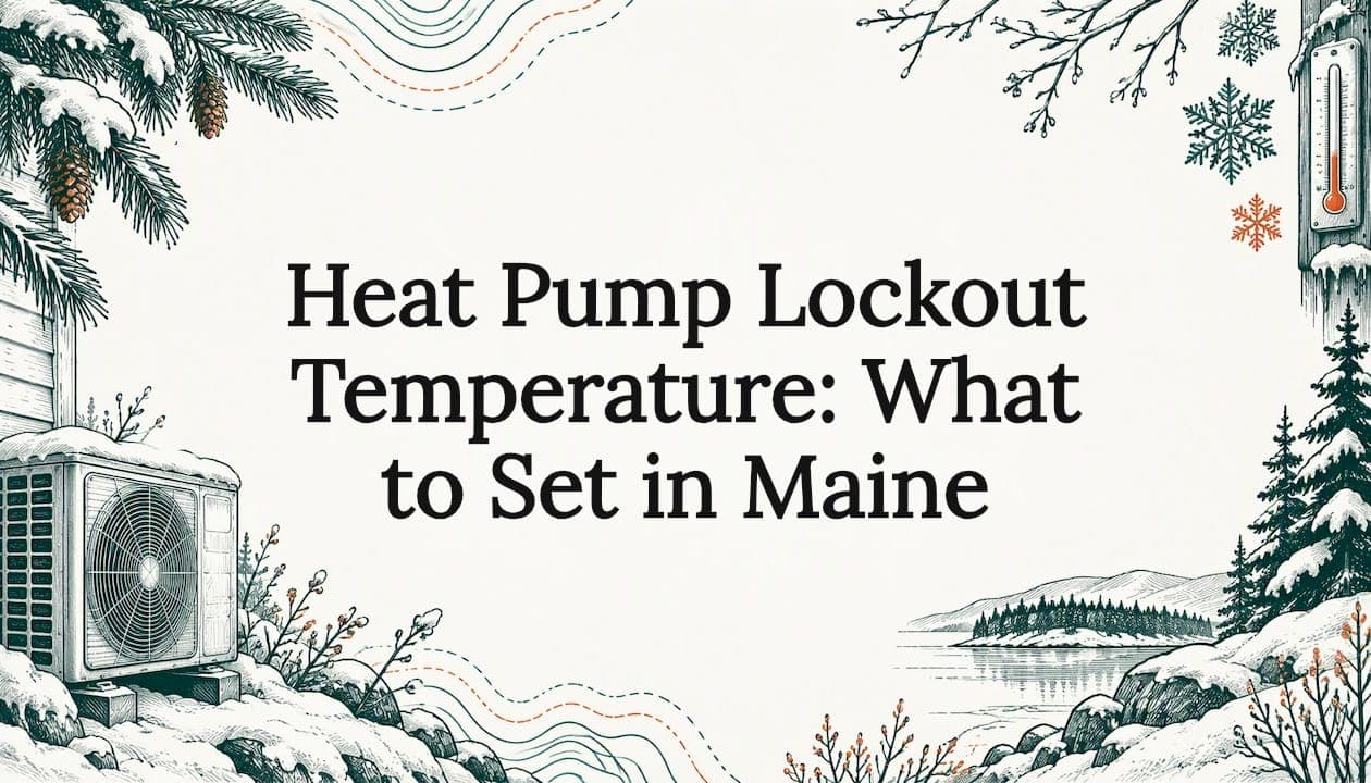 Heat Pump Lockout Temperature: What to Set in Maine